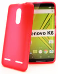 TPU skal Lenovo K6 (Röd)