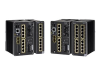 Cisco Catalyst IE3400 Rugged Series - Network Advantage - switch - Styrt - 8 x 10/100/1000 + 2 x Gigabit SFP - DIN-skinnemonterbar - DC power