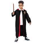 Harry Potter Kostyme m/ kappe, tryllestav og briller 5-7 år