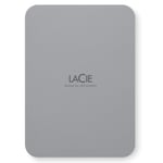 Lacie Mobile Drive Secure 2TB Portable External HDD USB-C - Premium Password Protection - 3 Years Rescue Data Recovery Services