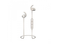 Thomson WEAR7208GR In Ear huvudtelefoner Bluetooth® Sport Grå Noise Cancelling Headset, Lydstyrkeregulering
