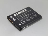 INTENSILO Li-Ion Batterie 700mAh (3.6V) pour appareil photo, caméscope, caméra vidéo Pentax Optio H90, i90, NB1000, P70, P80 comme D-Li88, DB-L80