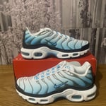 NIKE AIR MAX PLUS TN TUNED ADULTS UK 9 EU 44 US 10 BALTIC BLUE FD9751 100