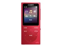 Sony Walkman NWE394LR.CEW MP3/MP4-spelare MP3-spelare 8 GB Röd