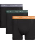 Calvin Klein Trunk 3-Pack M B-Jungle Leaf/ Soot/Orange (Storlek S)