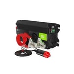 Green Cell Pro Inverter for bil 12V til 230V 500W/1000W Modifisert sinus