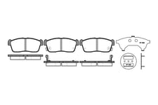 Bromsbelägg Roadhouse - Suzuki - Alto, Ignis, Celerio, Carry. Subaru - Justy. Nissan - Pixo. Daihatsu - Sirion, Cuore, Copen, Yrv