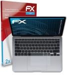 atFoliX 2x Screen Protector for Apple MacBook Air Trackpad 2020 clear