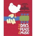 buyartforless Woodstock 1969 - Three Days of Peace and Music 20x16 Art Print Poster White Dove of Peace on Guitar Peace Love Music