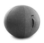 LINEN sittboll, miljövänlig, Dark Grey, 65 cm