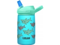 CamelBak eddy+ Kids SST vakuumisolerad termosflaska 350 ml, School of Sharks