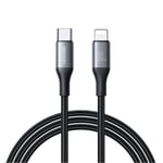 Joyroom Flash Series Snabbladdning USB-C till Lightning Kabel 30W, 2m - Svart