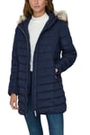 Doudoune Femme Only Onlellan Quilted Hood Fur Coat Cc Otw 15300255