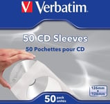 CD Paper Sleeves 50 Pack