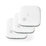 Nedis SmartLife Røgdetektor, Wi-Fi, 85 dB - Hvid