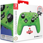 PDP N Switch Face-off Deluxe+Audio Wired Controller (Camo Green)(Switch) **NEW**