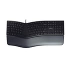 CHERRY KC 4500 ERGO, English layout, QWERTY keyboard, ergonomic keyboard, with p