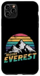 Coque pour iPhone 11 Pro Max Outdoor Mountain Design Mount Everest