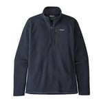 Patagonia M Better Sweater 1/4 Zip L New Navy fleecejakke med zip