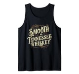 Smooth Tennessee Whiskey Label Style Retro Tee Tank Top