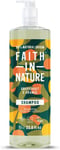 Faith In Nature 1L Natural Grapefruit & Orange Shampoo, Invigorating, Vegan & C