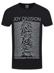 Joy Division T-shirt Unknown Pleasures Men's Black
