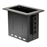 StarTech.com Boîtier de connexion pour table de réunion modulaire - Compat. modules de recharge/AV/station d'accueil PC portable (BEZ4MOD)