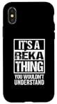 iPhone X/XS It's A Réka Thing You Wouldn't Understand First Name Case