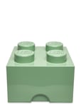 Lego Storage Brick 4 Green LEGO STORAGE