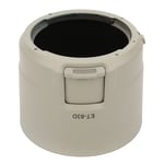 Camera Cover ET-83D White Plastic Lens Hood For Canon EF 100-400 Mm F/4.5-5.6 L