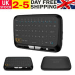 Mini Wireless Keyboard Full Screen Touchpad Air Mice for PC, Smart TV Box UK