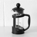 Black Small 3 Cup 350ml French Press Cafetiere Cafe Coffee Maker Plunger Pot Box