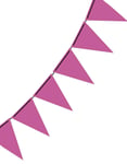 3 meter vimpel banner med rosa vimpel flagga