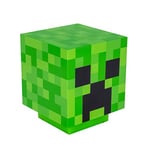 Paladone Minecraft Creeper Light with Official Creeper Sounds, Battery Powered,11cm