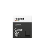 Double paquet de film instantané Polaroid Go Color (2 x 8 photos), cadre noir
