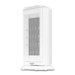 Radiateur Soufflant Electrique Oscillant à Chaleur Céramique, Design Vertical blanc, 3 modes, Thermostat réglable, 2000W, Mobile