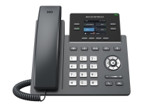 Grandstream GRP2612G - VoIP-telefon med nummerpresentation/samtal väntar - 3-riktad samtalsförmåg - SIP, RTCP, RTP, SRTP - 4 linjer