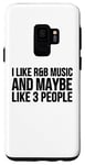 Coque pour Galaxy S9 R&B Funny - I Like R & B Music And Maybe Like 3 People