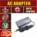 Delta 65W Adapter For Lenovo ThinkPad X1 Carbon 3444BDU Laptop Power Charger
