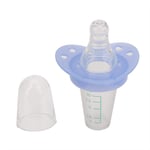 YOUTHINK Baby Medicine Feeder, Silicone Simulation Pacifier Medicine Dispenser With Scale Anti Choking Design