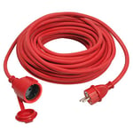 as-Schwabe 60272 Rubber Extension Cable 5 Metres H07RN-F 3G1.5 IP44 Industrial Quality, Construction Site, 60272