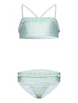 Floral Print Bikini Blue Mango