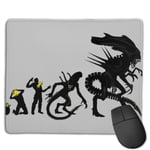 Alien Evolution Egg to Xenomorph Customized Designs Non-Slip Rubber Base Gaming Mouse Pads for Mac,22cm×18cm， Pc, Computers. Ideal for Working Or Game
