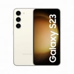 Samsung Galaxy S23 SM-S911B 15,5 cm (6.1") Dubbla SIM-kort Android 13 5G USB Type-C 8 GB 128 GB 3900 mAh Gräddfärgad