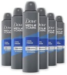 Dove Cool Fresh Anti-Perspirant Deodorant Aerosol for Men 250 ml - Pack of 6