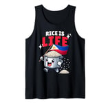 Pinoy Pinay lover of rice is life funny Filipino rice cooker Tank Top