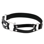 2 stycken bensele elastisk bensele justerbar punk goth strumpeband bälte bensele sexig lårring sele goth sexiga strumpeband