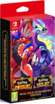 Pokémon Scarlet and Pokémon Violet - Dual Pack Steelbook Edition - Nintendo Switch