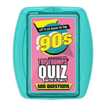 Top Trumps 90s Quiz Game Card Game, 500 questions to test your knowledge and memory on all things 90s including sports, movies, celebrities, music, gift and toy for Boys and Girls Aged 8 plus