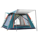 Pop Up Tent Beach Tent for 2-4 Man, Automatic Sun Tents Anti UV Compact Rainproof and waterproof Tent for Beach Garden Camping Fishing Picnic barbecue Quick Set up for Camping 215 * 215 * 142cm